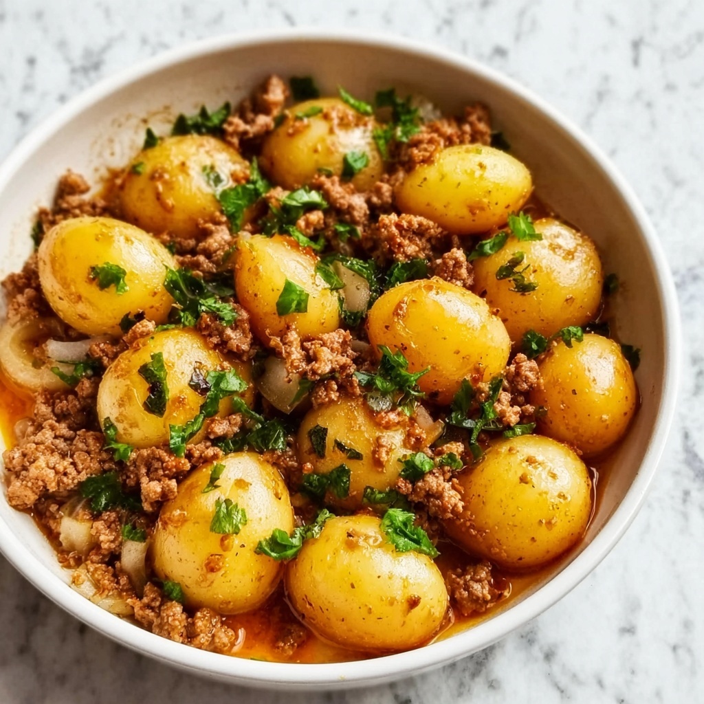 Easy Ground Turkey and Potatoes Skillet Recipe - Recipe Image