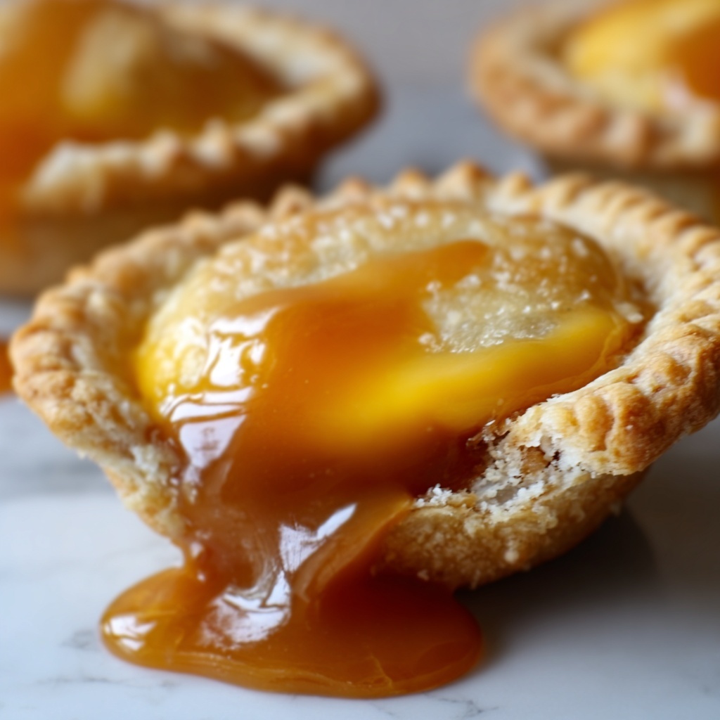 Fried Peach Pies with Lemon Glaze Recipe - Recipe Image