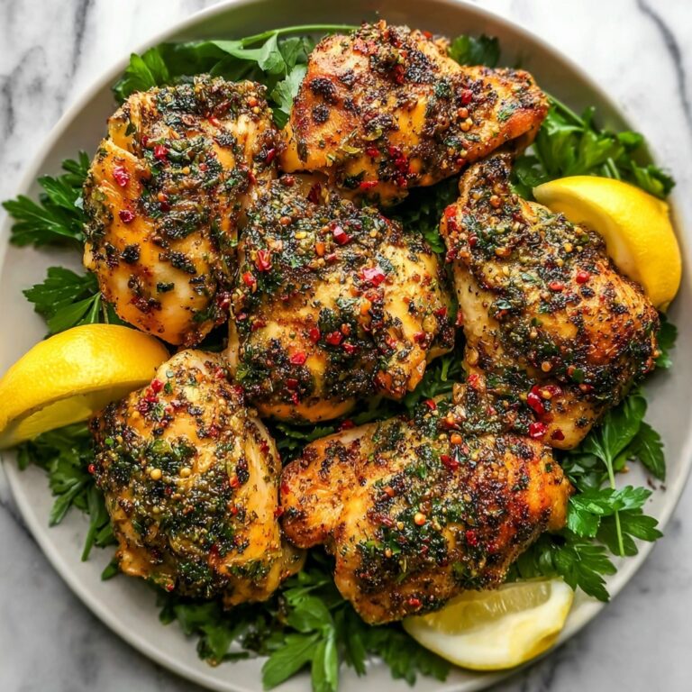 Za’atar Tahini Chicken Thighs Recipe