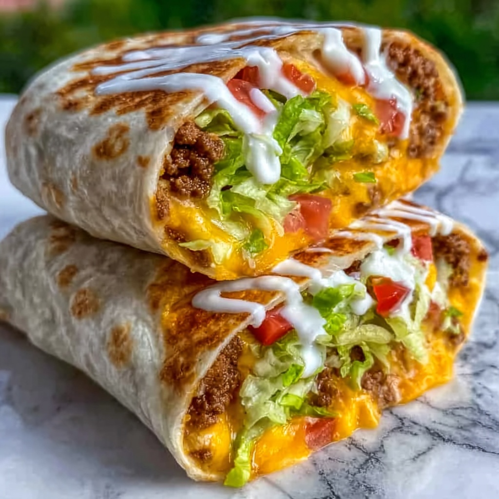 Homemade Big Mac Wraps Recipe - Recipe Image