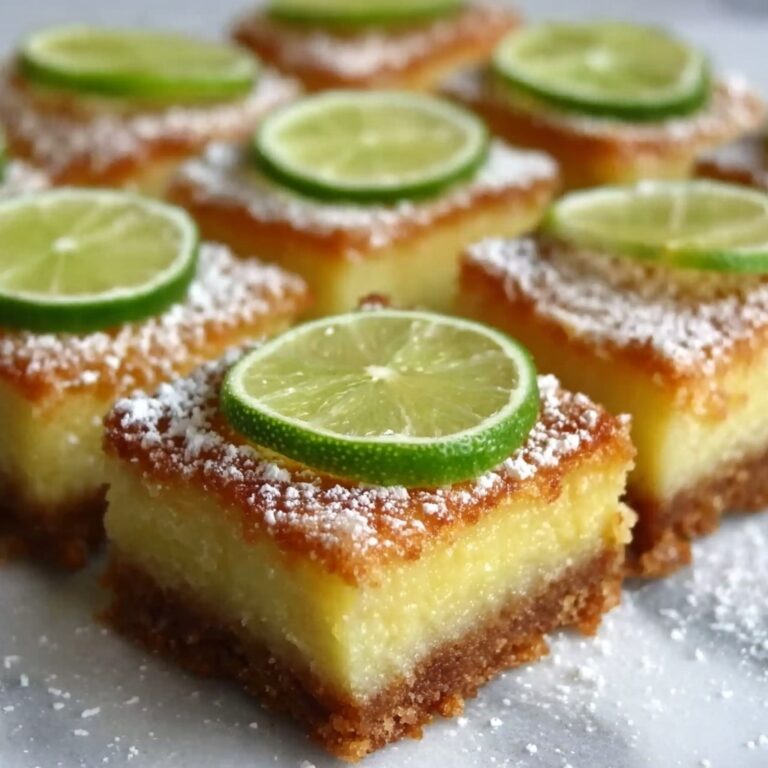 Key Lime Bars Recipe