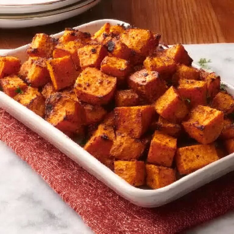 Easy Roasted Sweet Potato Bites Recipe