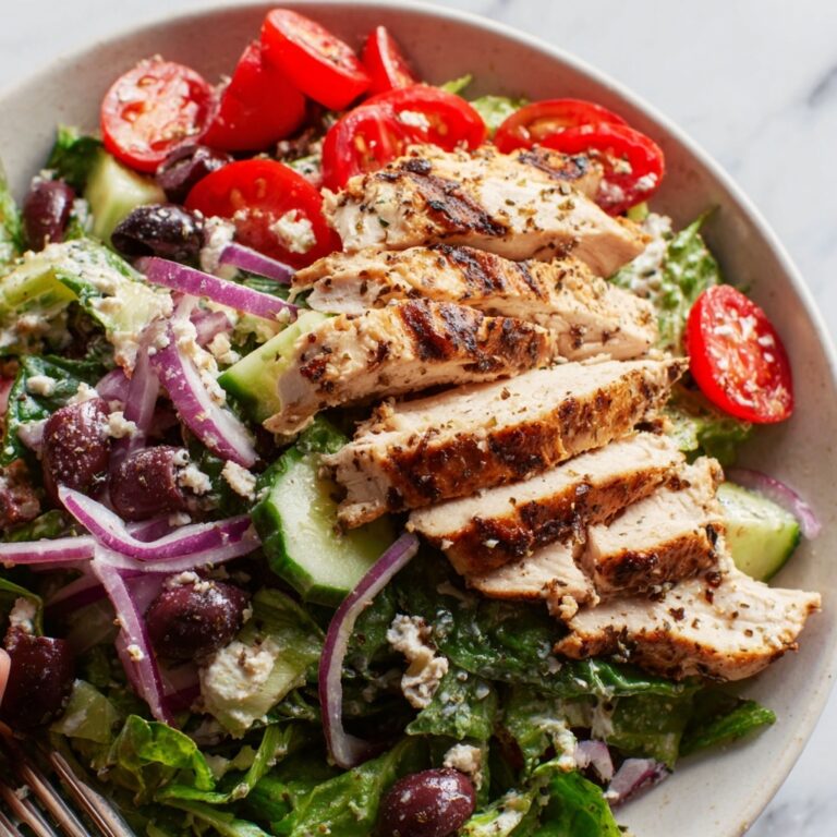 Healthy Greek Chicken Salad Recipe