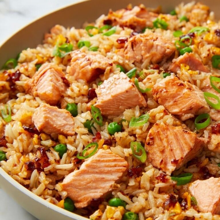 Salmon Fried Rice Recipe