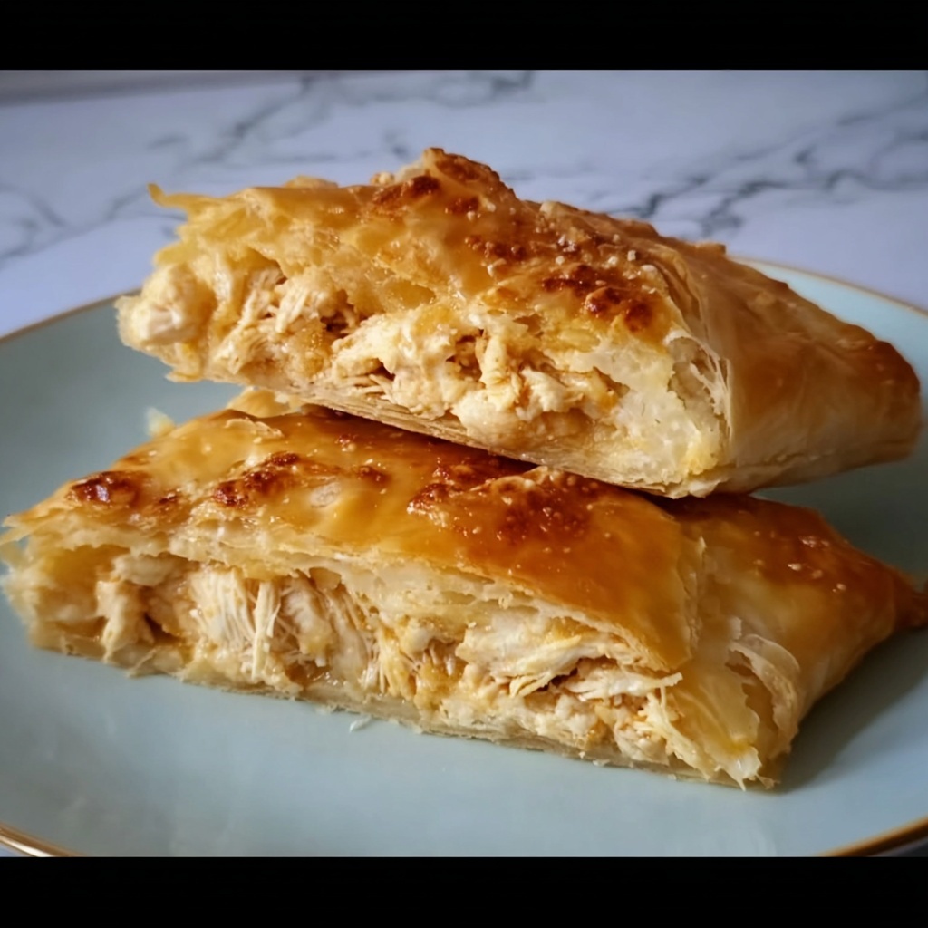 Homemade Buffalo Chicken Pizza Pockets Recipe - Recipe Image