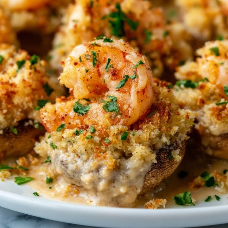 Garlic Pepper Shrimp Casserole with Cheddar and Mozzarella Recipe