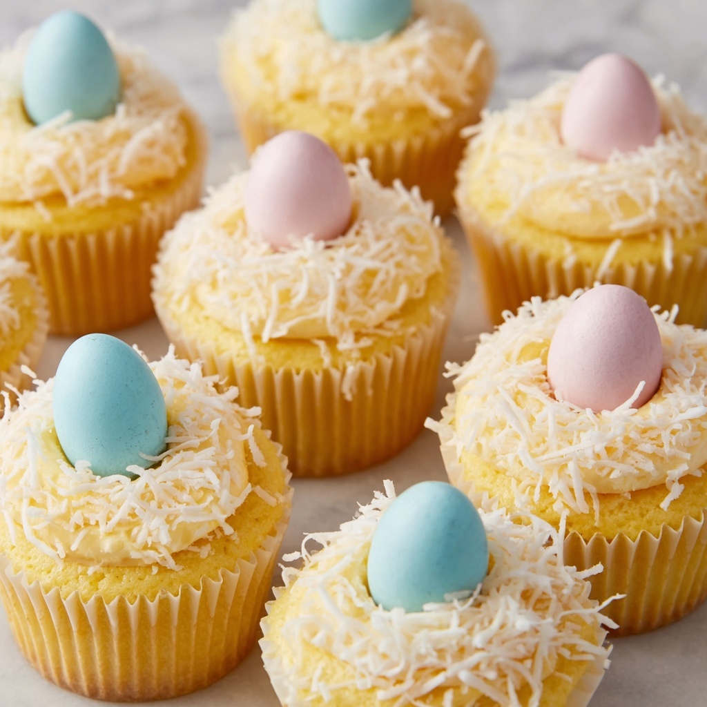 Mini Easter Cheesecakes Recipe - Recipe Image