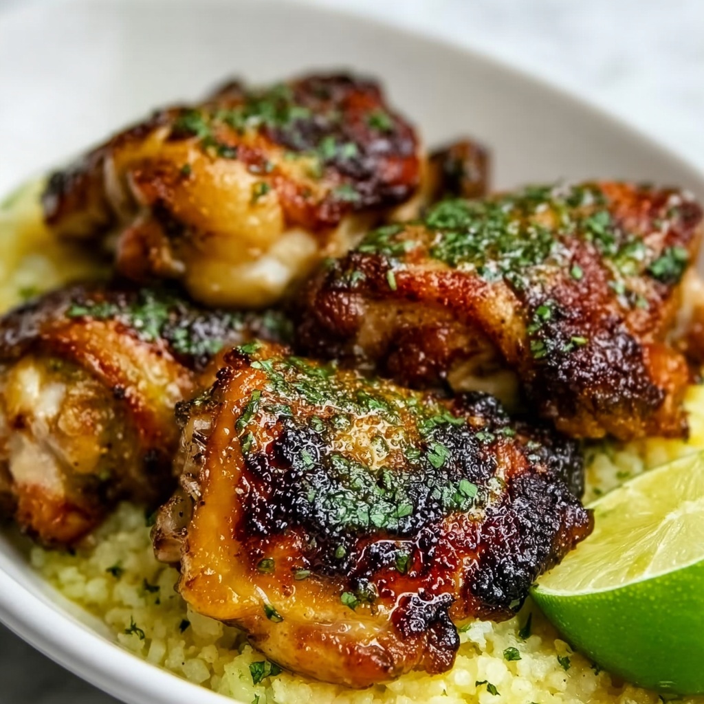 Cilantro Lime Chicken Thighs Recipe - Recipe Image