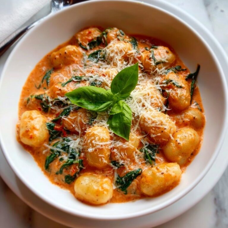 One-Pan Creamy Sausage Gnocchi Recipe