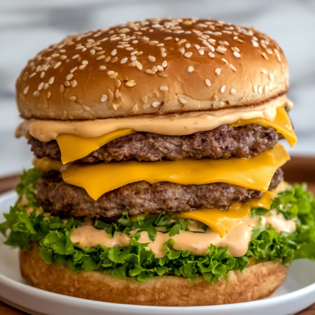 Homemade Big Macs Recipe - Recipe Image