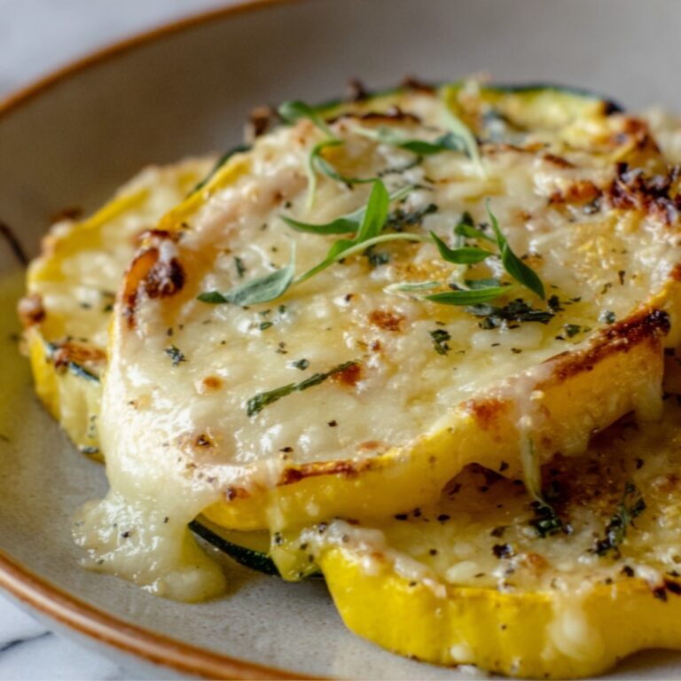 Baked Squash and Zucchini with Parmesan Recipe