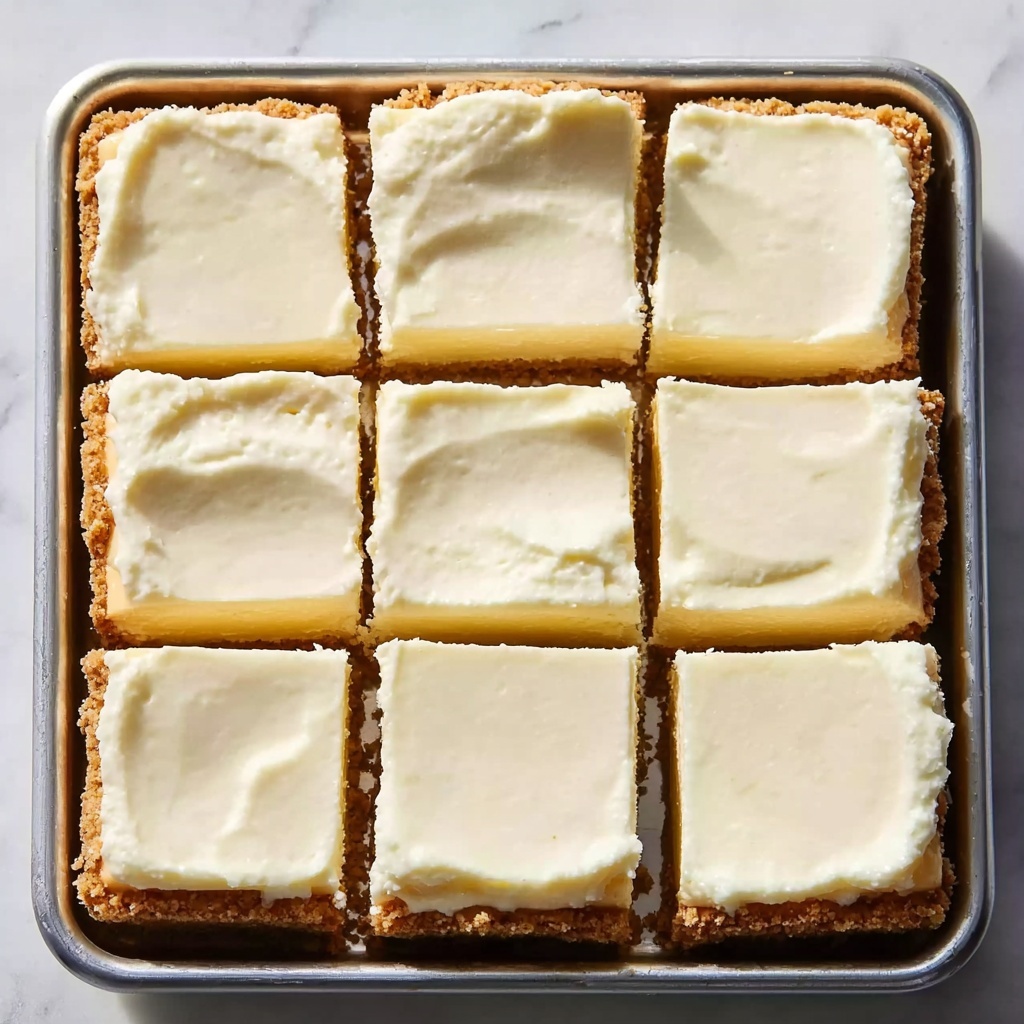 No Bake Cheesecake Bars Recipe - Recipe Image