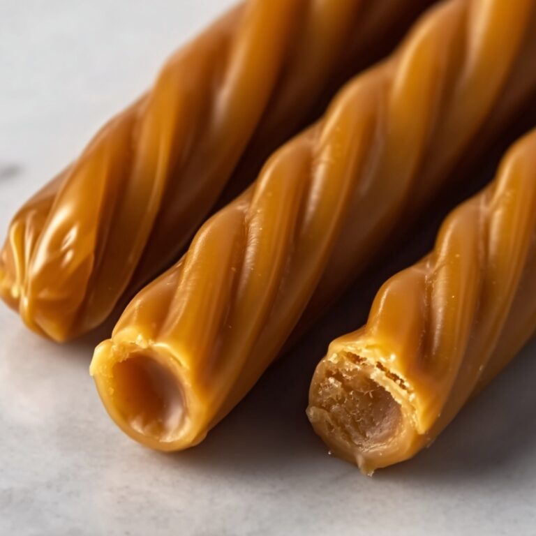 Caramel Noodles with Pastel Colors and Edible Glitter Recipe