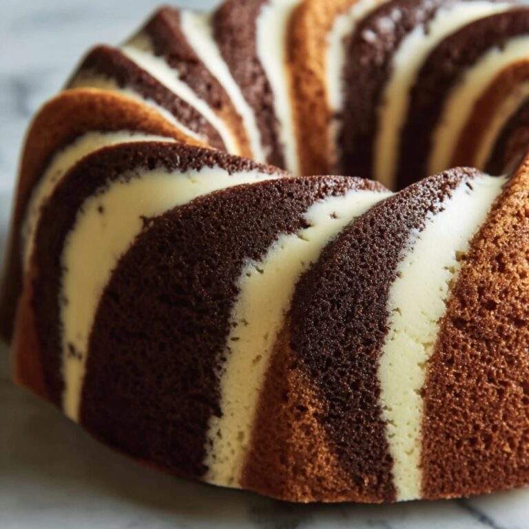 Zebra Bundt Cake Recipe