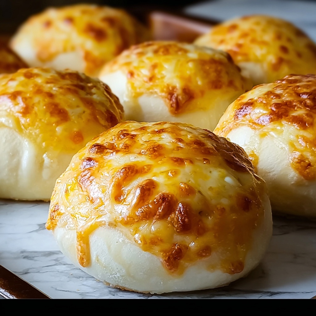 Irresistible Baked Cheese Buns : Best Homemade Rolls Recipe - Recipe Image
