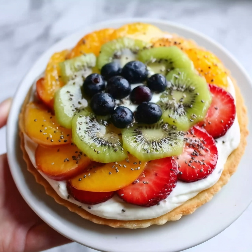 Healthy Breakfast for Kids: Bagel Fruit Pizzas Recipe - Recipe Image