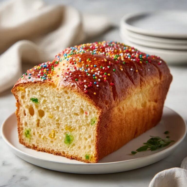 Christmas Sprinkle Buttermilk Bread – Moist & Festive Holiday Recipe
