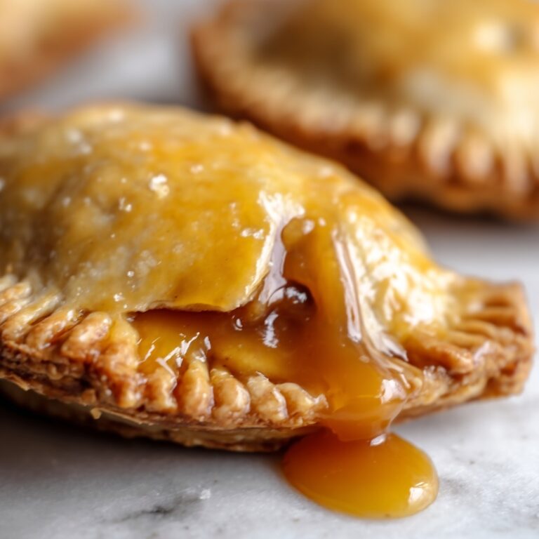 Fried Peach Pies with Lemon Glaze Recipe