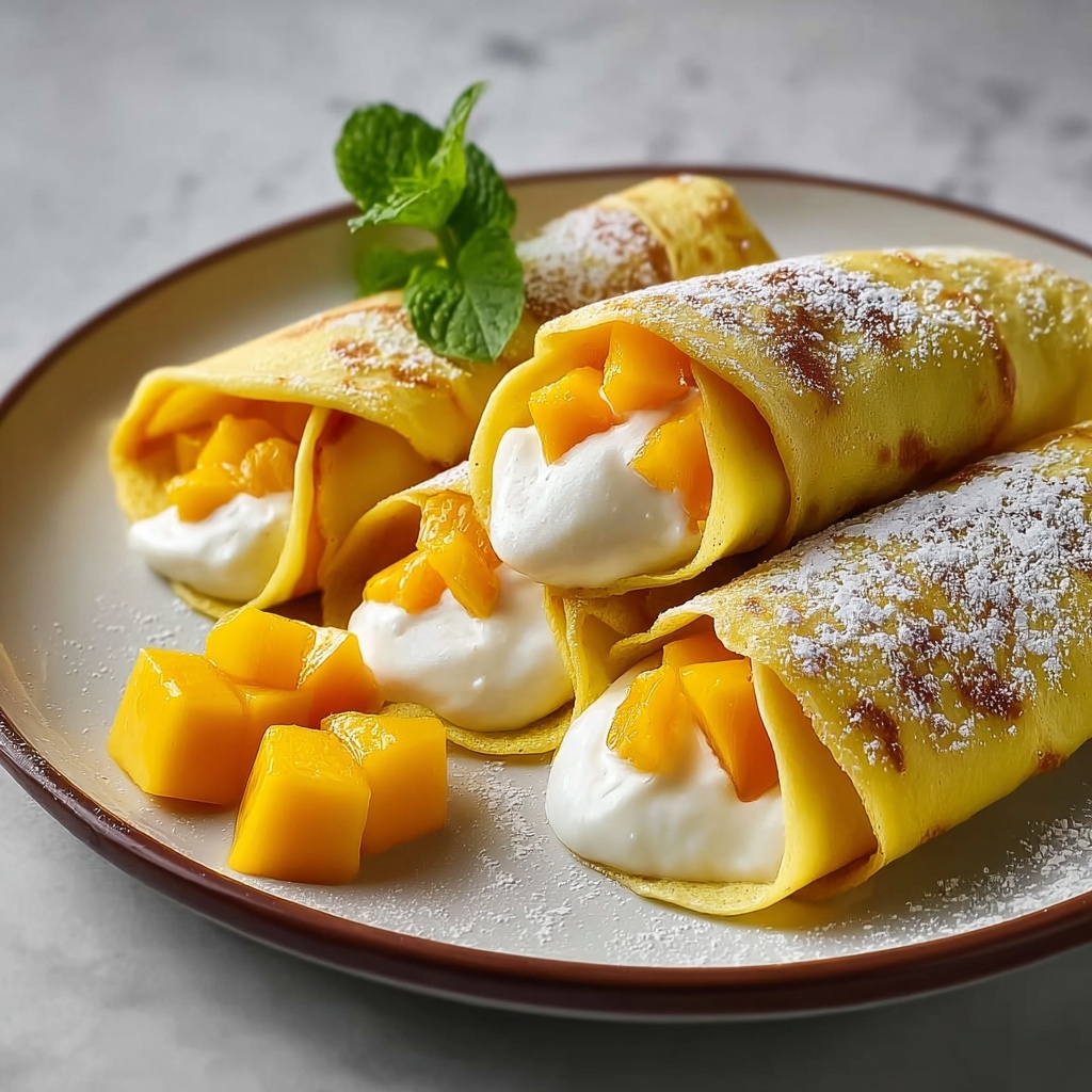 Mango Pancakes Recipe - Recipe Image