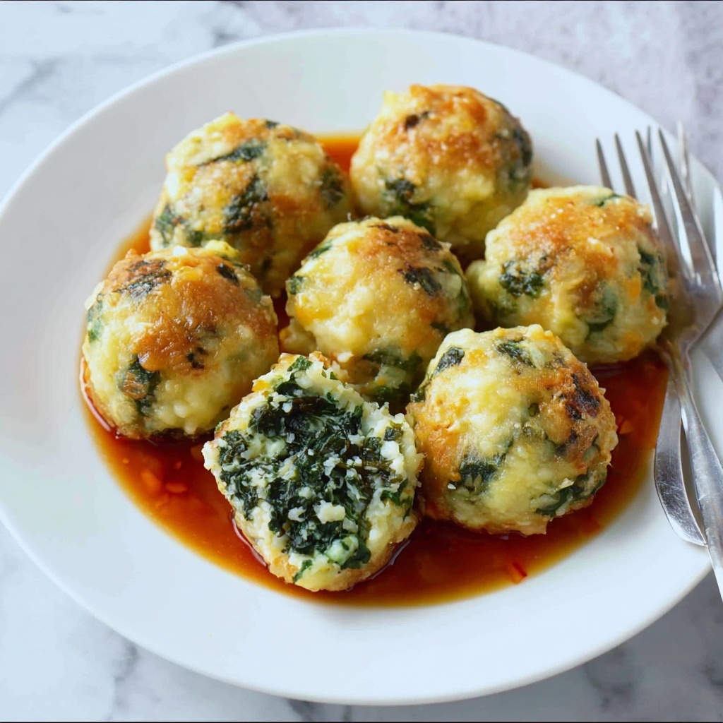 Spinach & Ricotta Gnudi Recipe - Recipe Image