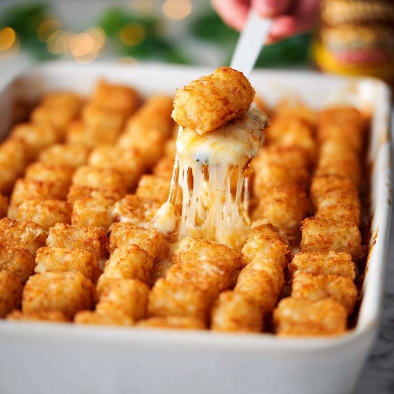 Kickin’ Creole Tater Tot Casserole Recipe