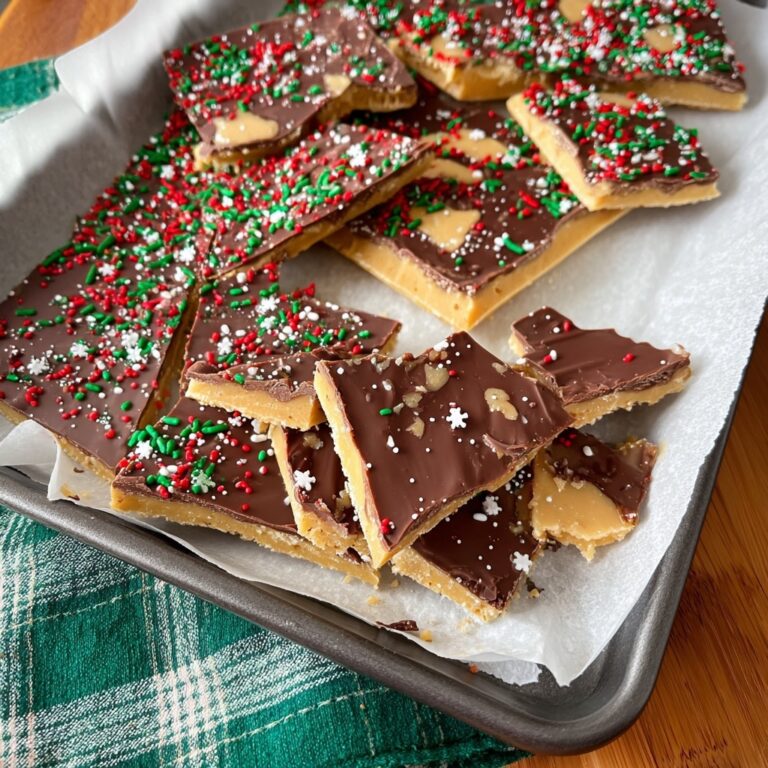 Christmas Crack (Cracker Toffee) Recipe