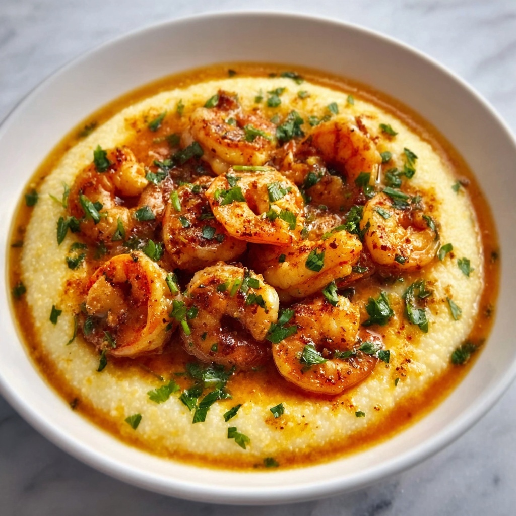 Authentic Southern Shrimp and Grits Recipe - Recipe Image