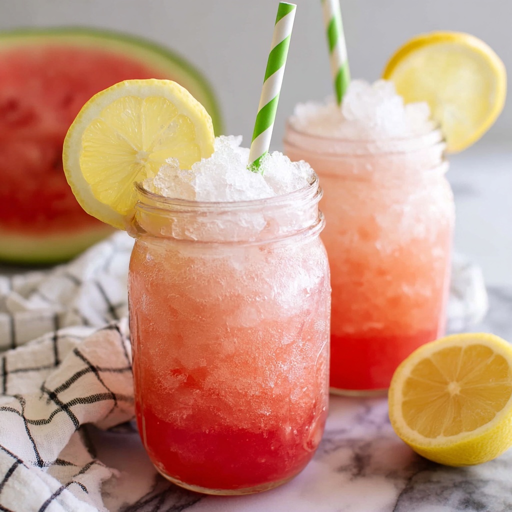 Watermelon Lemonade Recipe - Recipe Image