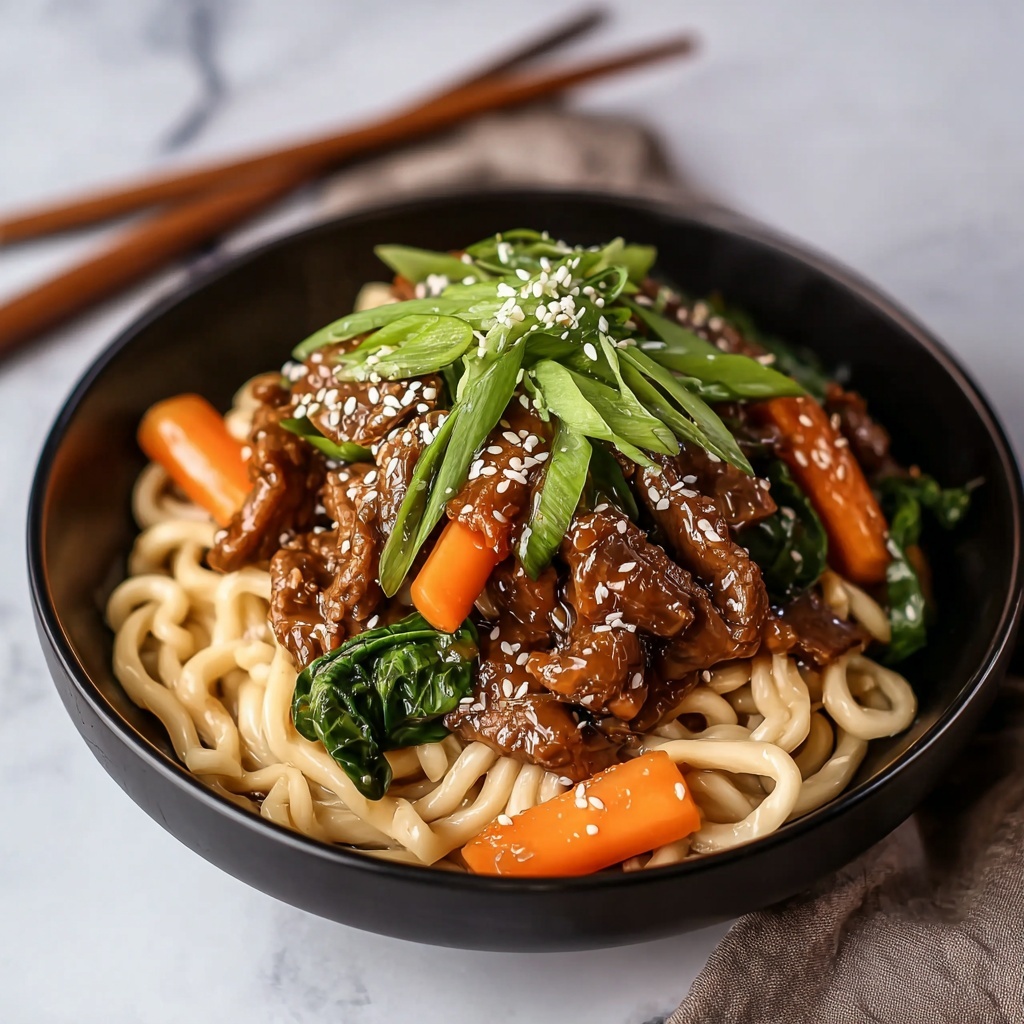Delicious Yaki Udon: Quick Stir-Fried Noodles You'll Love Recipe - Recipe Image