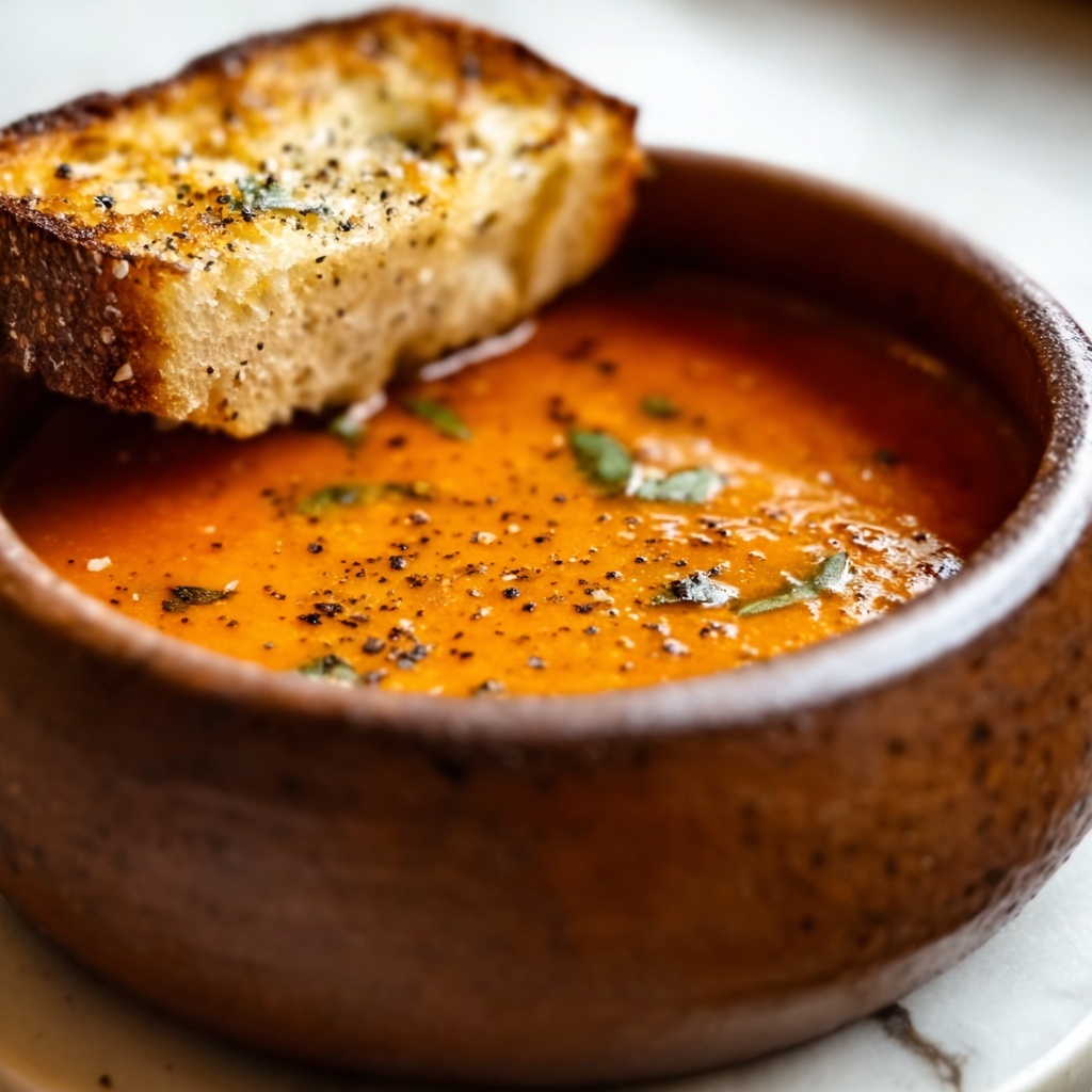 Roasted Tomato Basil Soup Recipe - Recipe Image