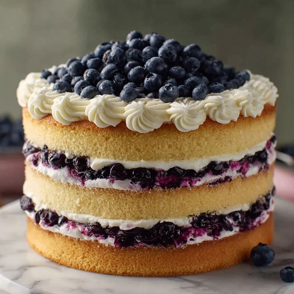 Nova Scotia’s Blueberry Cream Cake Recipe - Recipe Image