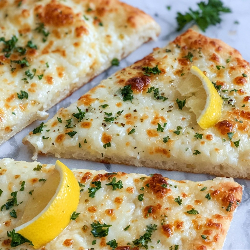 Lemon Ricotta Pizza Recipe - Recipe Image