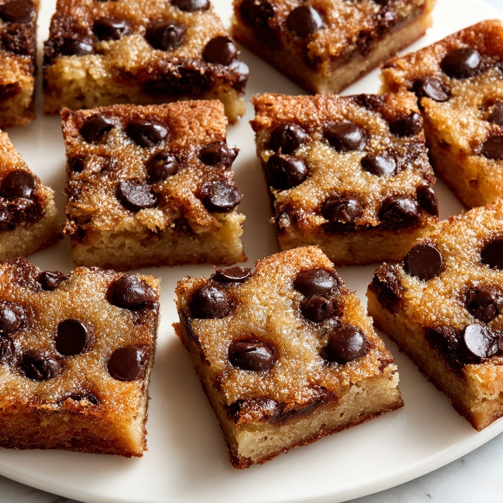 Vegan Blondies Recipe - Recipe Image