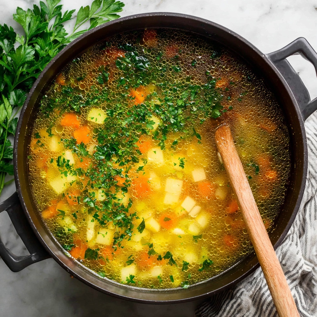 Vegetarian Hearty Barley Soup Recipe - Recipe Image