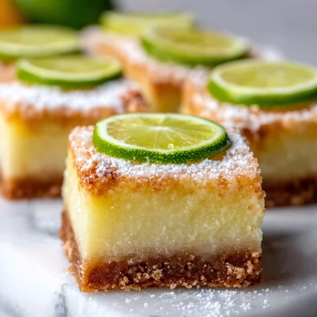 Key Lime Bars Recipe - Recipe Image