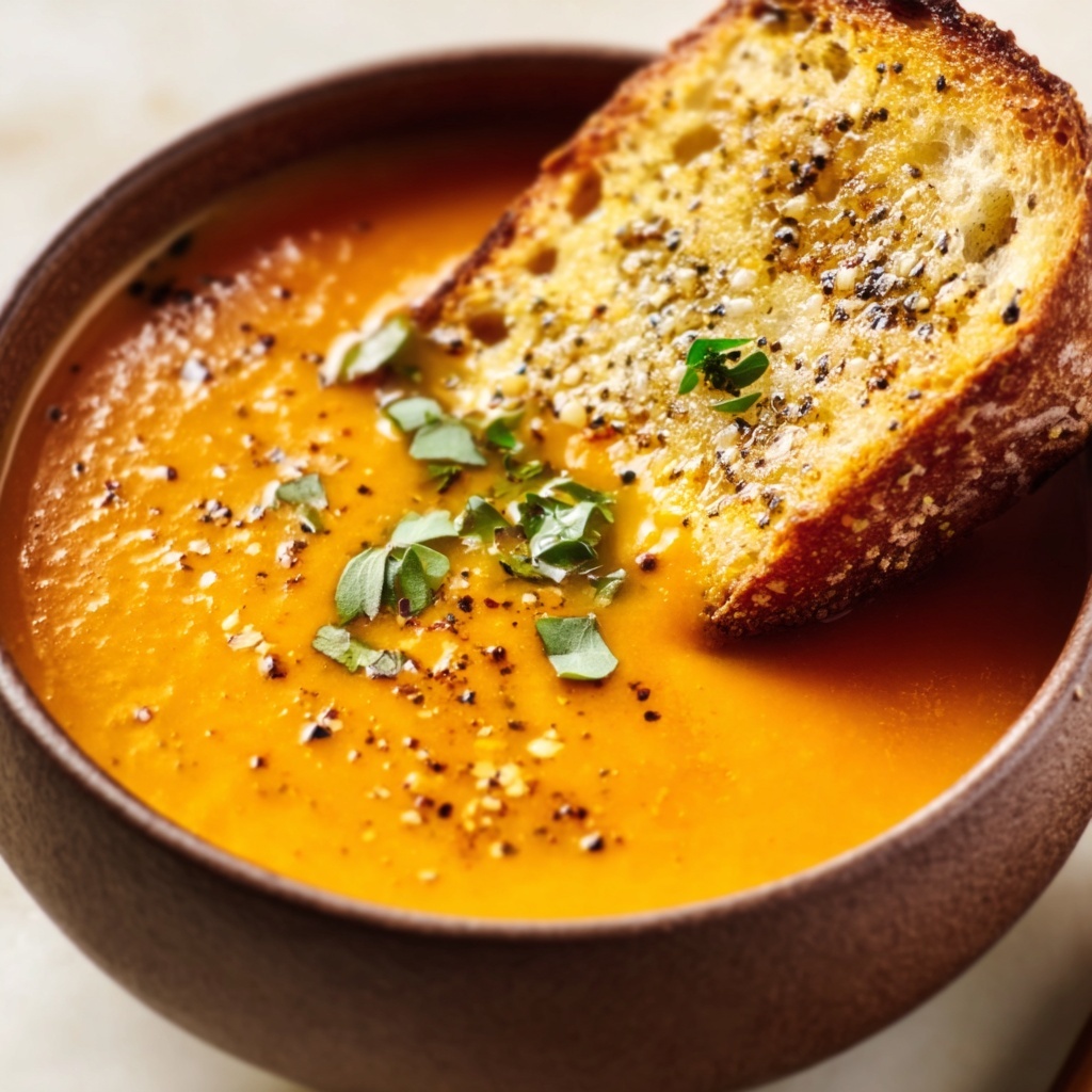 Roasted Tomato Basil Soup Recipe - Recipe Image
