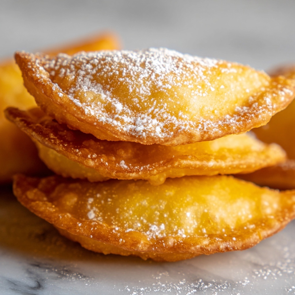Homemade Sopapillas Puff with Honey and Cinnamon Sugar Recipe - Recipe Image