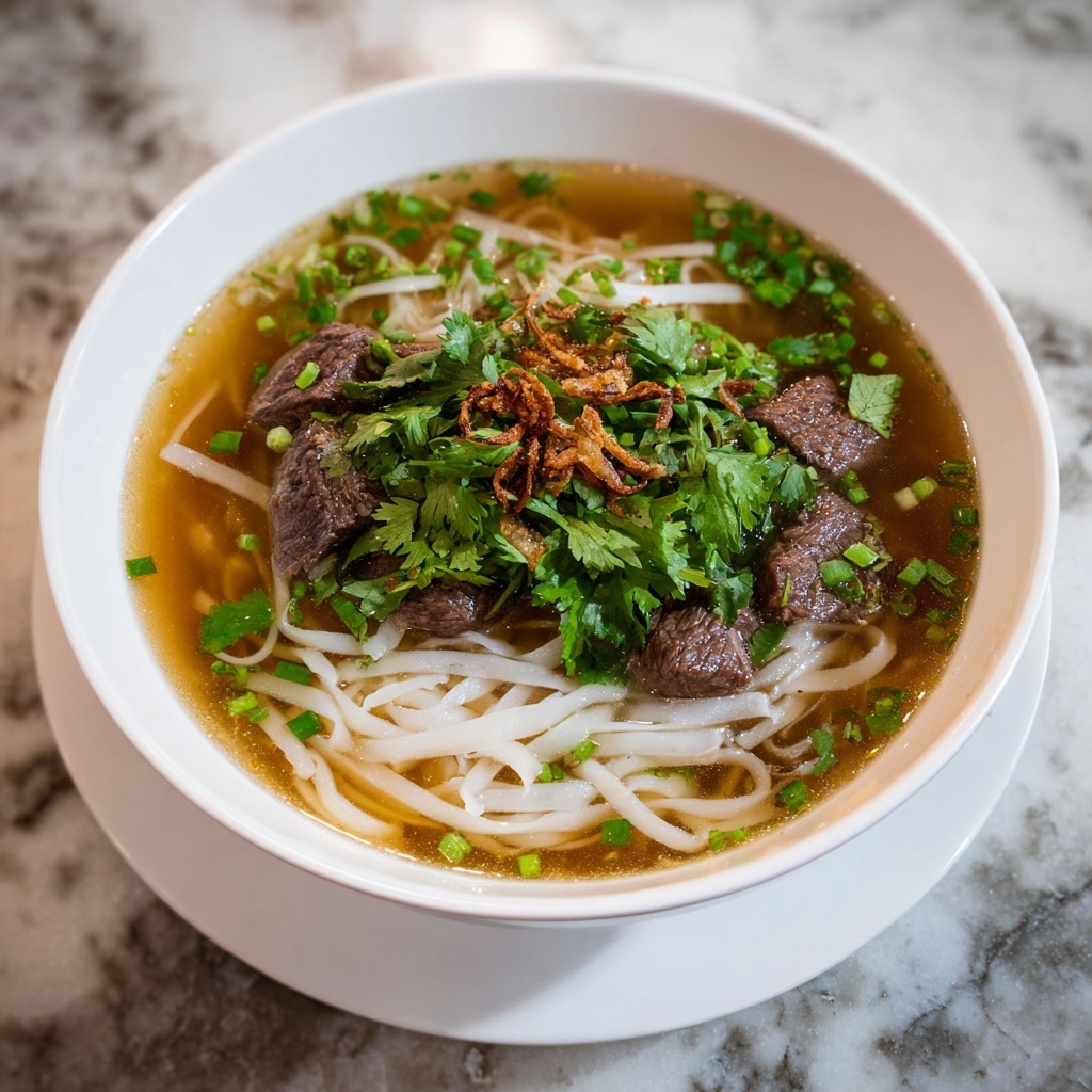 Lao Beef Noodle Soup Recipe - Recipe Image