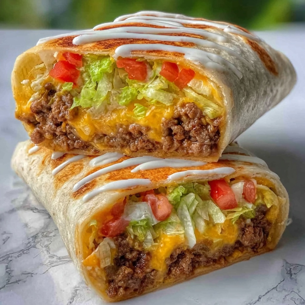 Homemade Big Mac Wraps Recipe - Recipe Image