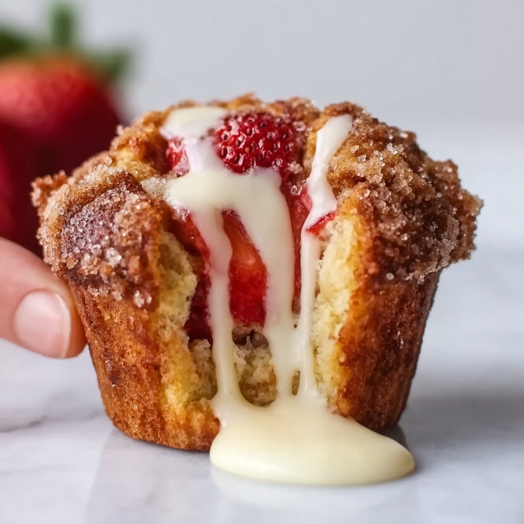 Strawberry Cream Cheese Muffins Recipe - Recipe Image